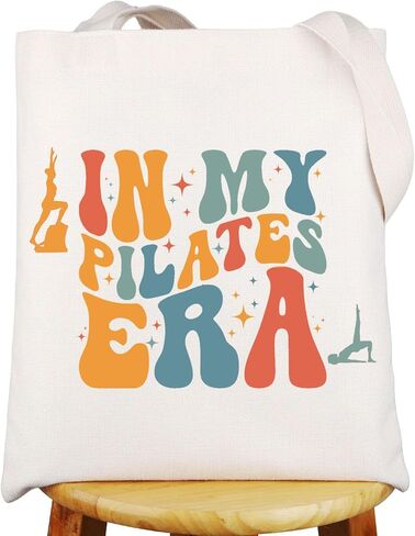 G2TUP Pilates Makeup Bag Pilates Lover Gifts In My Pilates Era Gifts Pilates Teacher Gifts Pilates Instructor Zipper Bag (My Pilates) in Kuwait