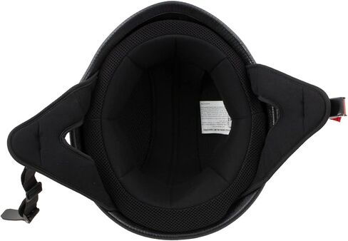 Milwaukee Helmets MPH9741DOT 'Motorrad' DOT German Style Gloss Black Half Face Motorcycle Helmet for Men and Women Biker - Large in Saudi Arabia