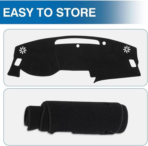 KUST غطاء لوحة القيادة للسيارة Honda CR-V CRV 2012-2016 اليد اليسرى للقيادة غير قابلة للانزلاق لوحة القيادة حصيرة الملحقات الداخلية لهوندا CRV CR-V مقاس مخصص داش حصيرة ظلة الزجاج الأمامي لا وهج أسود in Kuwait