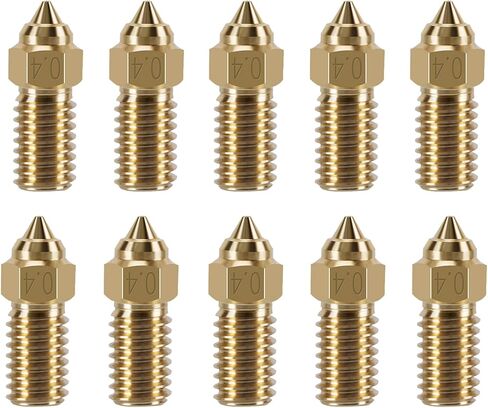 15PCS Barss Nozzles Kit for Neptune 4, 3D Printer 7PCS 0.4mm and 2PCS 0.2mm, 0.6mm, 0.8mm, 1.0mm Nozzles Kit Only for Elegoo Neptune 4, Neptune 4 Pro in Saudi Arabia
