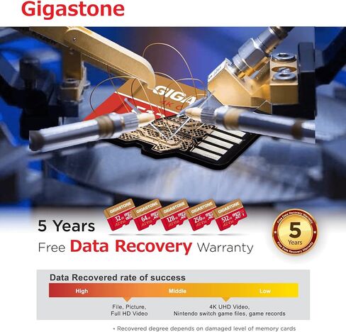 [5-Yrs Free Data Recovery] Gigastone 32GB 2-Pack Micro SD Card, 4K Camera Pro, UHD Video for GoPro, Action Camera, Wyze, DJI, Drone, R/W up to 95/35MB/s MicroSDHC Memory Card UHS-I U3 A2 V30 in Saudi Arabia
