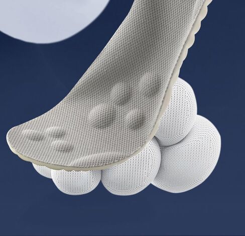 4D Cloud Technology Insole 4D Sports Memory Foam Insole, U-Shape Memory Foam Insole Ultra Soft Comfort Insole Soft Foot Protection Cloud Sense Insole (Orange, 7-10.5) in Saudi Arabia