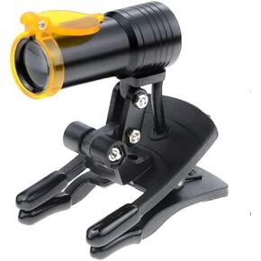 Plastic Clip Type 5W LED Headlight Source with Filter for Loupes Magnifier