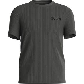 GUESS Men's Short Sleeve Seersucker Tee