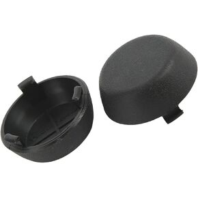 Car Rear Bumper Dome Bolt Cover, 2PCS Rear Bumper Dome PT228 34000 BK ABS Black Replacement for Tacoma 2005 to 2015