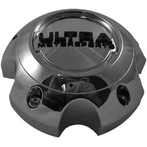 Ultra Motorsports Black Custom Wheel Center Cap Set of 4 Pn: 89-9765