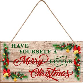علامات عيد الميلاد Marsui، علامة تعليق خشبية لعيد الميلاد، ديكور مزرعة ريفي، اجعل نفسك سعيدًا لعيد الميلاد الصغير المعلق، لوحة خشبية معلقة على الحائط، ديكور للعطلات للمنزل، ديكورات داخلية وخارجية in Kuwait
