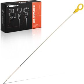 A-Premium Engine Oil Dipstick Dip Stick Compatible with Select Chevy, GMC & Cadillac Models - Tahoe, Yukon, Escalade, C1500 C2500 K1500 K2500 Suburban, C3500HD, K3500, Engine Oil Level Dipstick