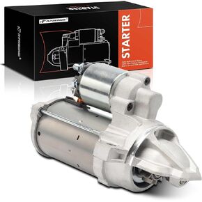 A-Premium Starter Motor Compatible with Ford Escape 2017-2019, Fusion 2017-2020, EcoSport 2018-2022 & Lincoln MKZ 2017-2020, MKC 2017-2019, 12V 1.1KW 9-Teeth Clockwise, Replace# 0001180602
