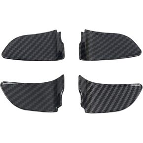 HIGH FLYING for Subaru WRX STI 2015-2021, XV Crosstrek 13-17 Car Accessories Center Console Dashboard Strip Decor Cover Trim ABS Carbon Fiber Grain 2pcs (Not Fit RHD)