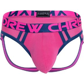 أندرو كريستيان CoolFlex Modal Active Jock مع SHOW-IT®، فوشيا، X-Large in Kuwait