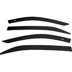 Auto Ventshade [AVS] Low Profile Ventvisor / Window Deflectors | Fits 2021 - 2024 Cadillac Escalade/Chevrolet Tahoe/GMC Yukon, 4 pcs. | Matte Black - 774088