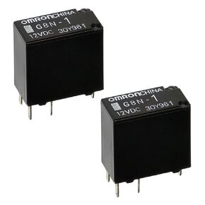 2Pcs G8N-1 15A 12VDC 5Pins for S6 Headlight Relay