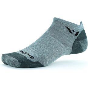 جوارب Swiftwick PURSUIT ZERO Tab خفيفة الوزن للجري والجولف، من صوف ميرينو