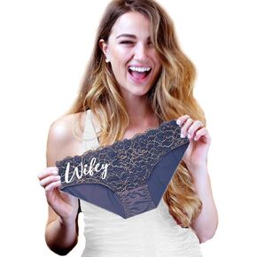 Bridal Lingerie - Bride Wedding Day Panties - Honeymoon Gift for the Bride, Bridal Shower Gifts