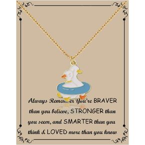 BNQL بطة حلية قلادة بطة هدايا لمحبي البط بطة مجوهرات هدايا لطيف بطة هدايا بطة هدايا بطة الكرتون الهدايا قلادة in Kuwait