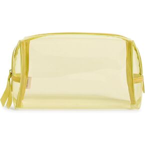 Vera Bradley Women's Clear Medium Cosmetic Makeup Organizer Bag