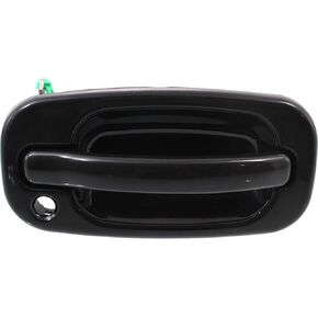 KarParts360 for Chevy Silverado 2500 HD Door Handle 2001-2006 Exterior | Front Driver Side | KeyHole | Plastic | GM1310140 | 15150735