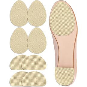 Non Slip Shoe Pads，Anti Slip Shoe Pads for High Heels, Noise Reduction Non-Skid Sole Protector Bottom of Shoe Grips (2 Black)