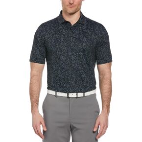 Callaway Men's Chevron Print Short Sleeve Golf Polo Shirt with Swing Tech, Moisture Wicking in Kuwait