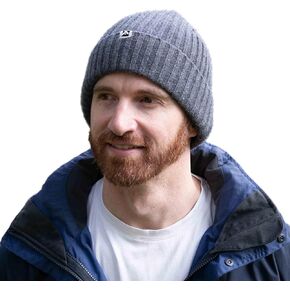 TOP-EX Oversize L/XL/XXL Beanie 100% Merino Wool Winter Warm Hat Fleece Lined Cuffed Watch Fisherman Cap