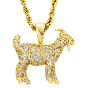 Paris Olympics GOAT Necklace, Inspirational Jewelry for Women and Men