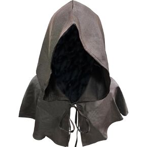 Fabric Cowl Hood Cyberpunk Mask Rogue Hood Cowl Mask Hooded Cloak Cyberpunk Costume Hoods