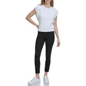 Calvin Klein Women's Sleeveless Extended Shoulder Sweater