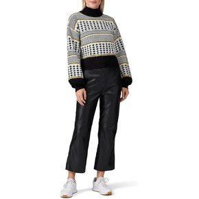 Louna Rent The Runway Pre-Loved Printed Mock Neck Sweater