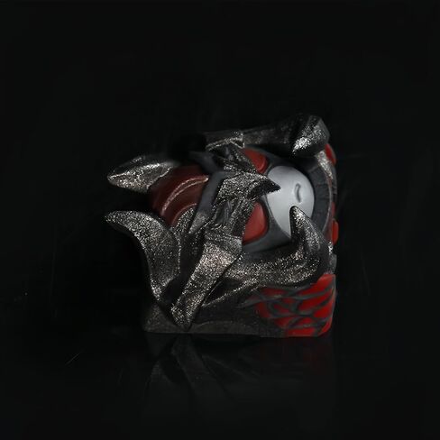 أغطية مفاتيح حرفية - أغطية مفاتيح أنيمي سلسلة Keycap Monster رقم 8 أغطية مفاتيح مصنوعة يدويًا من الراتنج 1U أغطية مفاتيح على شكل الكرز للوحة المفاتيح الميكانيكية in Saudi Arabia