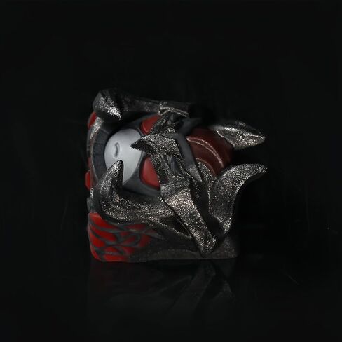 أغطية مفاتيح حرفية - أغطية مفاتيح أنيمي سلسلة Keycap Monster رقم 8 أغطية مفاتيح مصنوعة يدويًا من الراتنج 1U أغطية مفاتيح على شكل الكرز للوحة المفاتيح الميكانيكية in Saudi Arabia