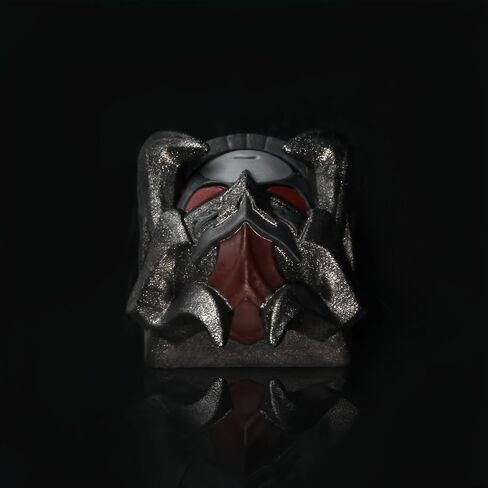 أغطية مفاتيح حرفية - أغطية مفاتيح أنيمي سلسلة Keycap Monster رقم 8 أغطية مفاتيح مصنوعة يدويًا من الراتنج 1U أغطية مفاتيح على شكل الكرز للوحة المفاتيح الميكانيكية in Saudi Arabia