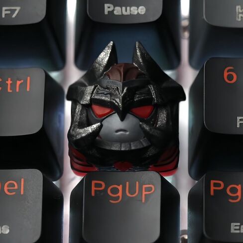 أغطية مفاتيح حرفية - أغطية مفاتيح أنيمي سلسلة Keycap Monster رقم 8 أغطية مفاتيح مصنوعة يدويًا من الراتنج 1U أغطية مفاتيح على شكل الكرز للوحة المفاتيح الميكانيكية in Saudi Arabia
