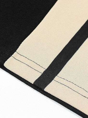 SOLY HUX Men's Golf Color Block Tennis Shirts Long Sleeve Collared Business T-Shirt in Saudi Arabia
