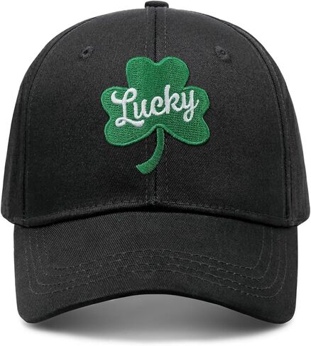 قبعة سائق الشاحنة المطرزة لعيد القديس باتريك للرجال والنساء، قبعة بيسبول سانت باتيس شامروك قابلة للتعديل وقابلة للغسل، هدايا in Kuwait