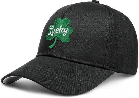قبعة سائق الشاحنة المطرزة لعيد القديس باتريك للرجال والنساء، قبعة بيسبول سانت باتيس شامروك قابلة للتعديل وقابلة للغسل، هدايا in Kuwait
