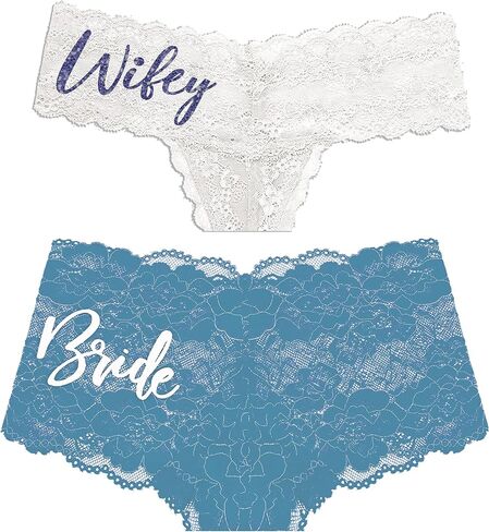 Bridal Lingerie - Bride Wedding Day Panties - Honeymoon Gift for the Bride, Bridal Shower Gifts in Kuwait