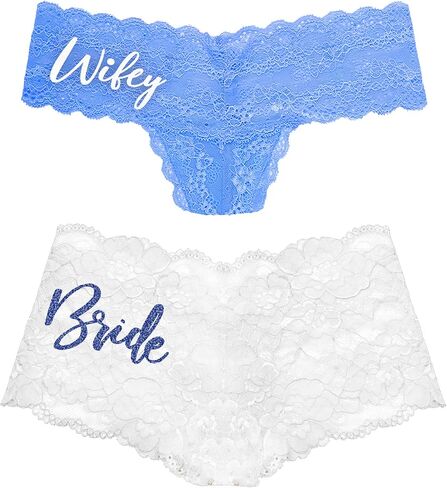 Bridal Lingerie - Bride Wedding Day Panties - Honeymoon Gift for the Bride, Bridal Shower Gifts in Kuwait