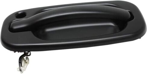 KarParts360 for Chevy Silverado 2500 HD Door Handle 2001-2006 Exterior | Front Driver Side | KeyHole | Plastic | GM1310140 | 15150735 in Saudi Arabia