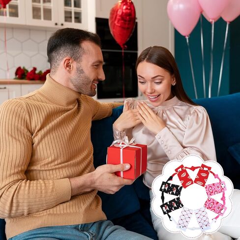 4 أزواج من جوارب عيد الحب المغناطيسية التي تمسك باليد، جوارب مضحكة تحمل اليد للنساء والصديقات، جوارب سخيفة مجنونة، جوارب ثلاثية الأبعاد مطبوعة على شكل قلب لهدايا عيد الحب المبتكرة in Kuwait