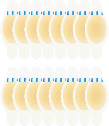 Gel Blister Bandages Hydrocolloid Bandages - Welnove 16ct Blister Cushions (Toe Pack) - Blister Bandages for Heel, Toe & Foot - Blister Pads for Prevention & Recovery - Water Resistant Bandages in Kuwait