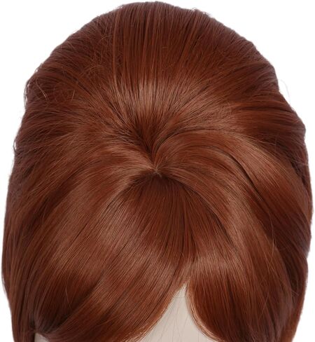Linfairy 1960s Short Beehive Wig Perfect for Halloween Party Cosplay Bauffant Wigs (Black) in Kuwait