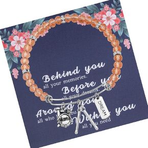 FEELMEM Drum Kit Charm Bracelet Drummer Gift Percussion Gift Musician Jewelry Drum Player Band Bracelet