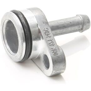 06K121143C Aluminum Alloy Radiator Coolant Hose Adapter EA888 1.8T 2.0T Replacement For VW Golf Atlas Jetta Passat Tiguan Audi A1 A3 S3 A4 A5 A6 A7 A6 Q2 Q3 Q5 Q7 Q8 TT Skoda Seat