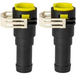 2PCS Cooling Heater Water Hose Connector For Mazda 2 3 5 6 2004-2012 D651-61-240