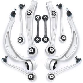 Front Suspension Kit Lower Control Arm Compatible With 2013-2016 Audi A4 Quattro,2014-2016 Audi A5 Quattro,2014-2016 Audi Q5,2014-2016 Audi RS5,2014-2016 Audi S4/S5,2013 Audi A4