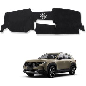 for Mazda CX-50 CX50 Dashboard Cover Pad Dashmat Dash Mat Anti-Slip Sunshade Protection Carpet Car Center Console Mat Interior Accessories (with HUD)