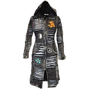 Shopoholic Fashion Women Black Gothic Coat