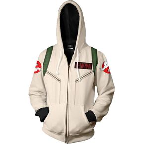 Anime Unisex Hoodie Adult Sweatshirt 3D Printed Backpack Zip Up Jackets Coat