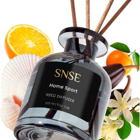 SNSE Dubai Reed Diffuser Set | 3.38 oz Scent Fragrance Oil Diffuser for Bedroom, Bathroom, Home Décor and Gift, Decorative Air Fresheners with Sticks in Saudi Arabia